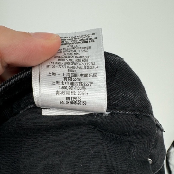 Disney Mini Mouse Embroidered Jean Button Up Skirt Girls Size Large - Picture 10 of 10